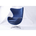 velvet fabric chair egg chair